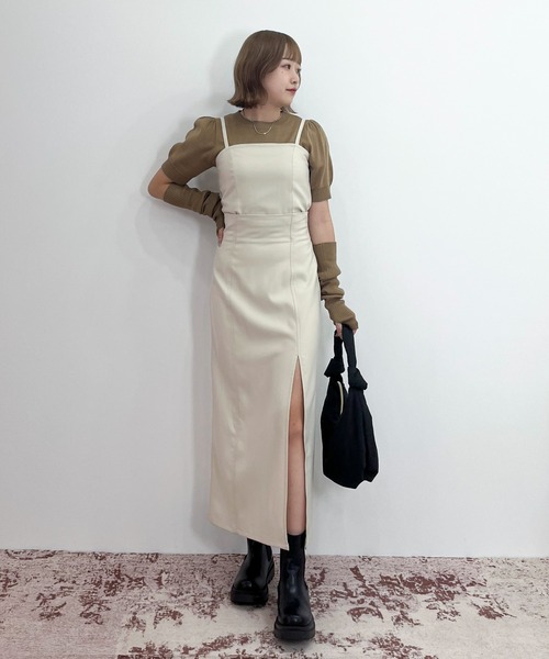 EPIMI E'PIMMY（エピミエピミー）の「【防水】ボリュームソールサイドゴアショートブーツ（ブーツ・レディース・ブラック・MEDIUM/LARGE）」の11枚目の写真