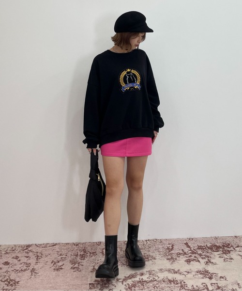 EPIMI E'PIMMY（エピミエピミー）の「【防水】ボリュームソールサイドゴアショートブーツ（ブーツ・レディース・ブラック・MEDIUM/LARGE）」の12枚目の写真