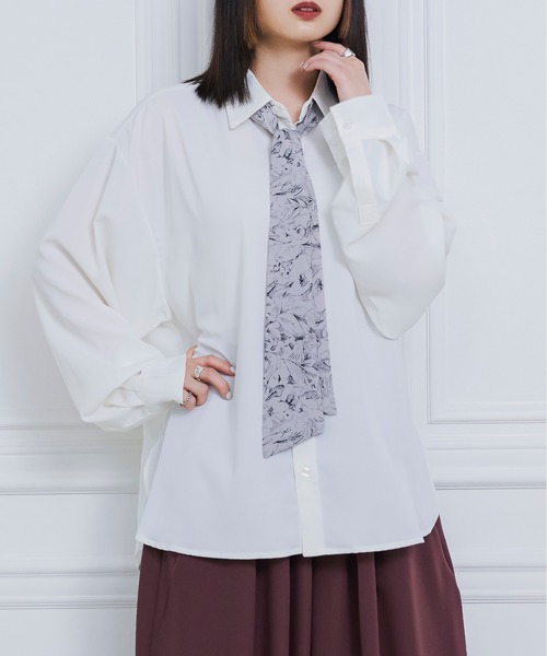 ボウタイシャツ SNIDEL｜ボウタイシャツ | Rakuten Fashion(楽天ファッション