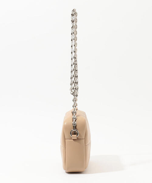 TOMORROWLAND （トゥモローランド）の「【一部別注】ADD CULUMN×TOMORROWLAND パフ チェーンショルダー（ショルダーバッグ・レディース・ブラック/ベージュ/ダークパープル・FREE）」の5枚目の写真