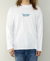 ビッグシルエットプリントロングTシャツ