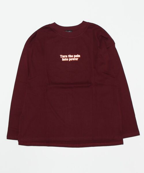 STYLEBLOCK(スタイルブロック)の「ビッグシルエットプリントロングTシャツ(Tシャツ/カットソー・メンズ・カーキ/ブラック/ホワイト/ホワイト系その他/ネイビー/ワイン・L/M/LL)」の14枚目の写真