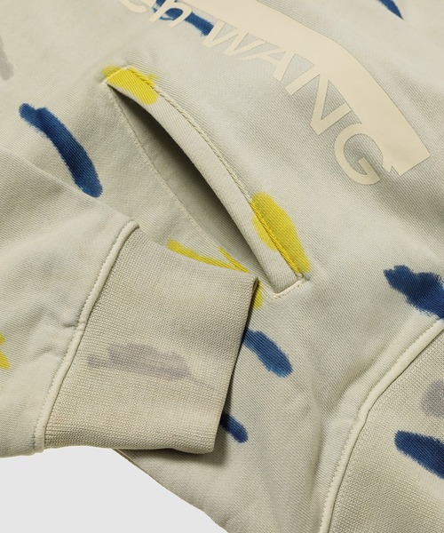 Feng Chen Wang(フェン・チェン・ワン)の「Multi-colour Tie Dye Hoodie(パーカー・メンズ・ベージュ・S/M/L)」の4枚目の写真