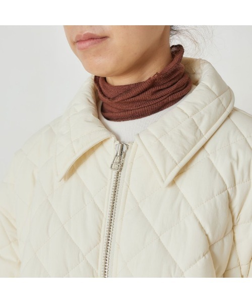 THE SHINZONE(ザ シンゾーン)の「THE SHINZONE PUFFY JACKET 22AMSJK07(その他アウター・レディース・カーキ/オフホワイト・34)」の11枚目の写真