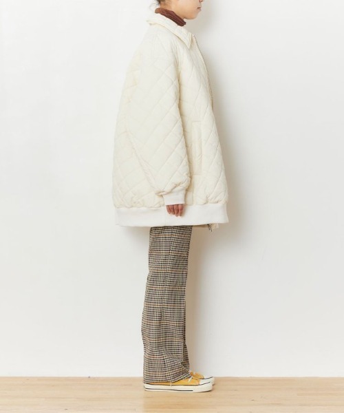 THE SHINZONE(ザ シンゾーン)の「THE SHINZONE PUFFY JACKET 22AMSJK07(その他アウター・レディース・カーキ/オフホワイト・34)」の9枚目の写真
