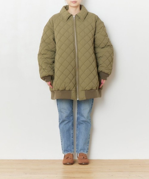 THE SHINZONE(ザ シンゾーン)の「THE SHINZONE PUFFY JACKET 22AMSJK07(その他アウター・レディース・カーキ/オフホワイト・34)」の15枚目の写真