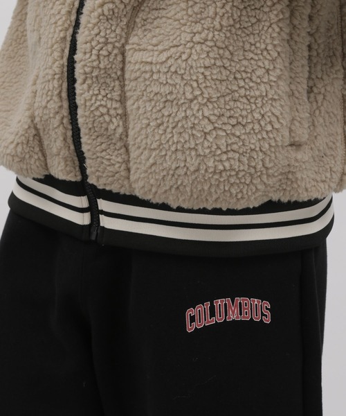 LAKOLE(ラコレ)の「【PARK】シープボアブルゾン / 162542(ブルゾン・メンズ・ブラック/ブラウン/アイボリー・MEDIUM/LARGE/X-LARGE)」の7枚目の写真