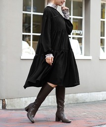 zootie | はしごレース ティアードワンピース(ワンピース)