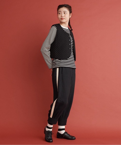 Malle(マル)の「Malle リネンコットン ジョッパーズパンツ(その他パンツ・レディース・ブラック・FREE)」の12枚目の写真
