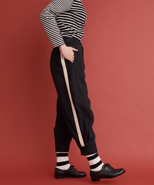 Malle(マル)の「Malle リネンコットン ジョッパーズパンツ(その他パンツ・レディース・ブラック・FREE)」の19枚目の写真