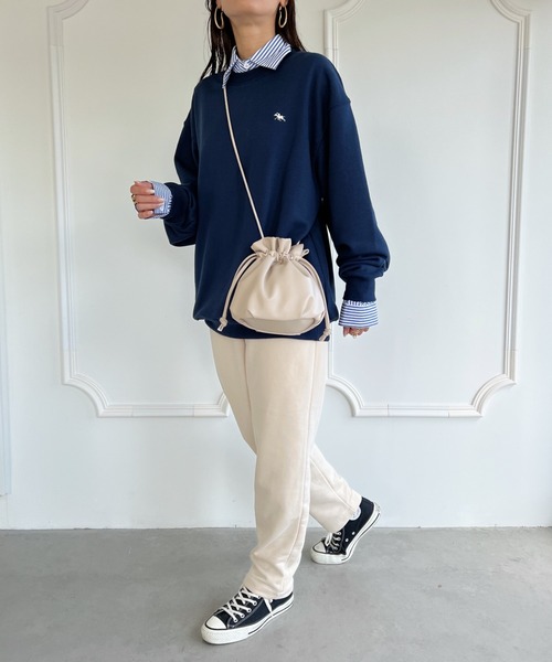 wears(ウェアーズ)の「PU巾着ミニショルダー(ショルダーバッグ・レディース・キャメル/ブラック/アイボリー/シルバー・FREE)」の19枚目の写真