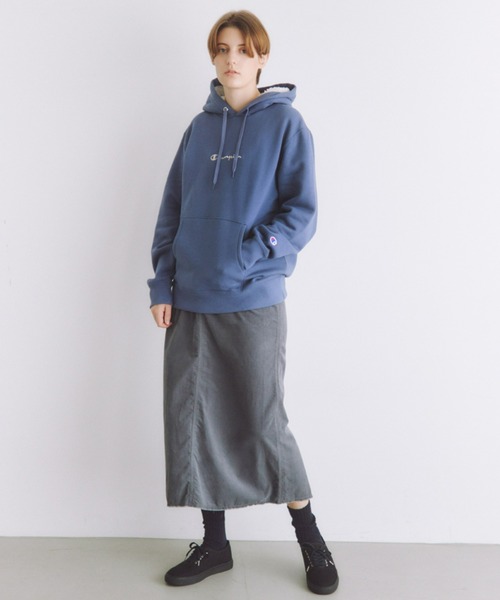 Champion(チャンピオン)の「【Champion】あったか裏ボアパーカー(パーカー・レディース・ブラック/ブルー・L/M)」の17枚目の写真