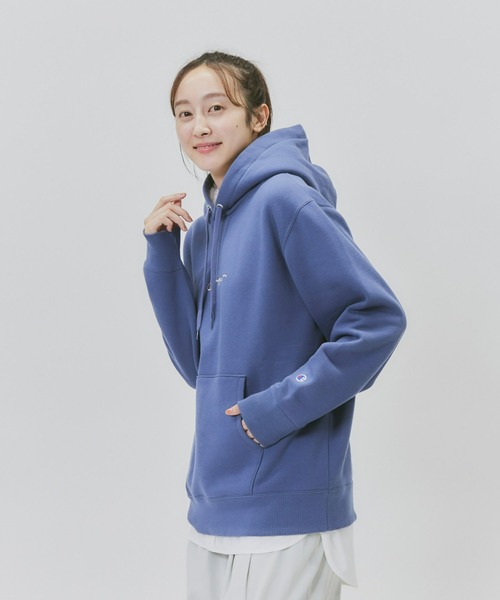 Champion(チャンピオン)の「【Champion】あったか裏ボアパーカー(パーカー・レディース・ブラック/ブルー・L/M)」の15枚目の写真
