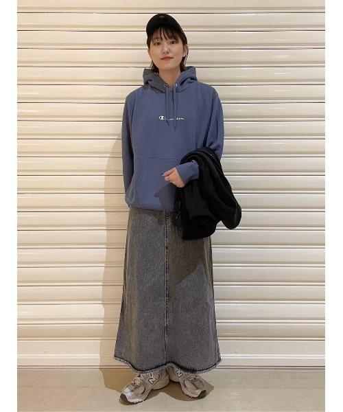 Champion(チャンピオン)の「【Champion】あったか裏ボアパーカー(パーカー・レディース・ブラック/ブルー・L/M)」の22枚目の写真