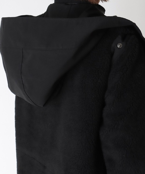 Hart(ハート)の「Hart / boa hooded coat(ボアフードコート)(その他アウター・レディース・ブラック・38)」の13枚目の写真