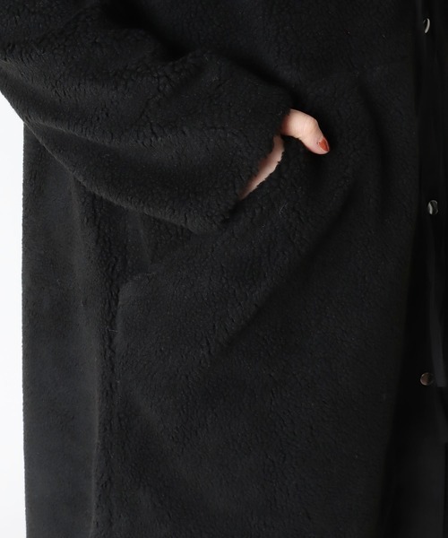 Hart(ハート)の「Hart / boa hooded coat(ボアフードコート)(その他アウター・レディース・ブラック・38)」の15枚目の写真