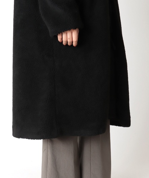 Hart(ハート)の「Hart / boa hooded coat(ボアフードコート)(その他アウター・レディース・ブラック・38)」の16枚目の写真
