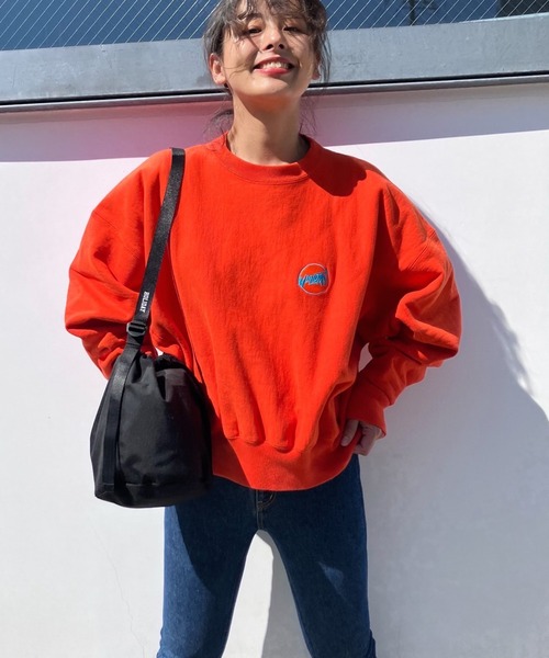 HOLIDAY（ホリデイ）の「HOLIDAY PACKABLE MEDIUM POCHETTE (HEAVY) ホリデイパッカブルミディアムポシェット (ヘビー)（ショルダーバッグ・レディース・ブラック・ONE SIZE）」の5枚目の写真