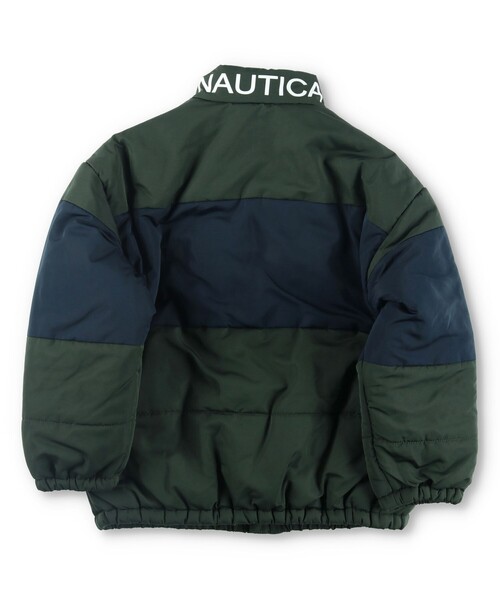 NAUTICA（ノーティカ）の「【NAUTICA/ノーティカ】配色中綿ジャケット（ブルゾン・キッズ・グリーン/ブラック・140/130/150/120）」の18枚目の写真