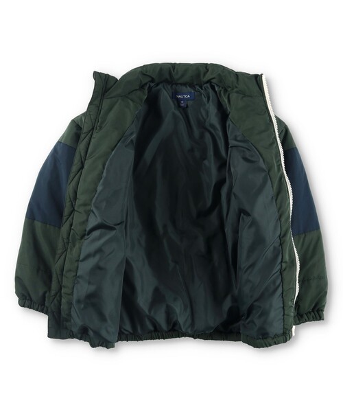 NAUTICA（ノーティカ）の「【NAUTICA/ノーティカ】配色中綿ジャケット（ブルゾン・キッズ・グリーン/ブラック・140/130/150/120）」の19枚目の写真