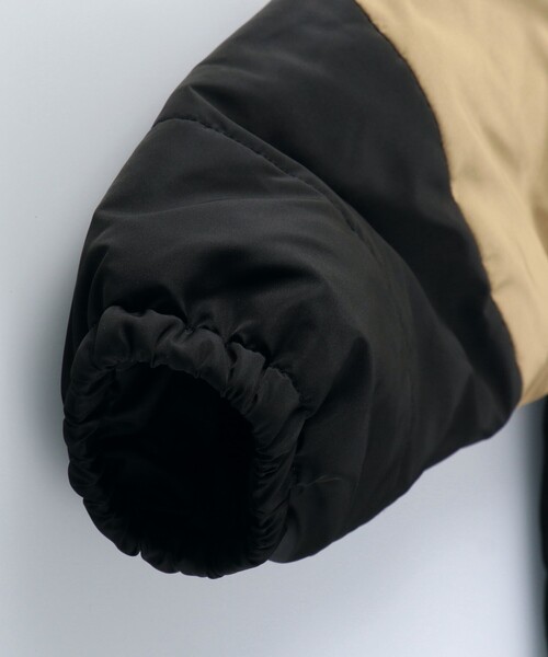 NAUTICA（ノーティカ）の「【NAUTICA/ノーティカ】配色中綿ジャケット（ブルゾン・キッズ・グリーン/ブラック・140/130/150/120）」の3枚目の写真