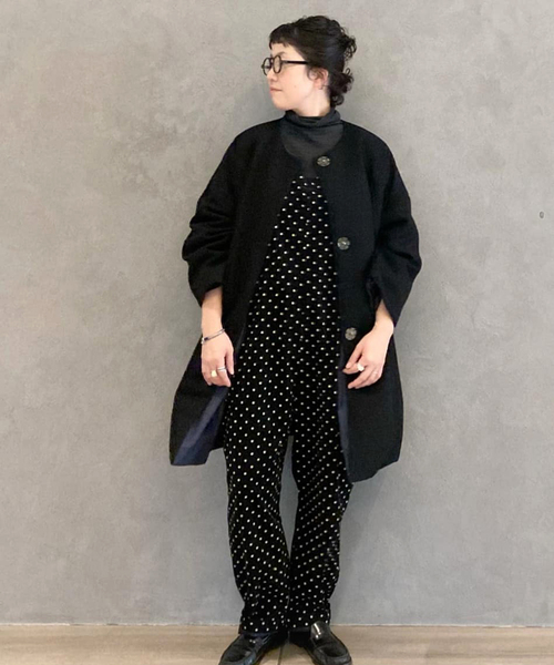 JOURNAL STANDARD LUXE(ジャーナルスタンダード ラックス)の「エアフライス ボトルプルオーバー(Tシャツ/カットソー・レディース・チャコールグレー/ライトグレー・FREE)」の5枚目の写真