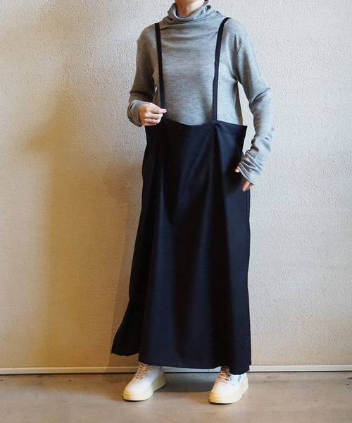 JOURNAL STANDARD LUXE(ジャーナルスタンダード ラックス)の「エアフライス ボトルプルオーバー(Tシャツ/カットソー・レディース・チャコールグレー/ライトグレー・FREE)」の8枚目の写真