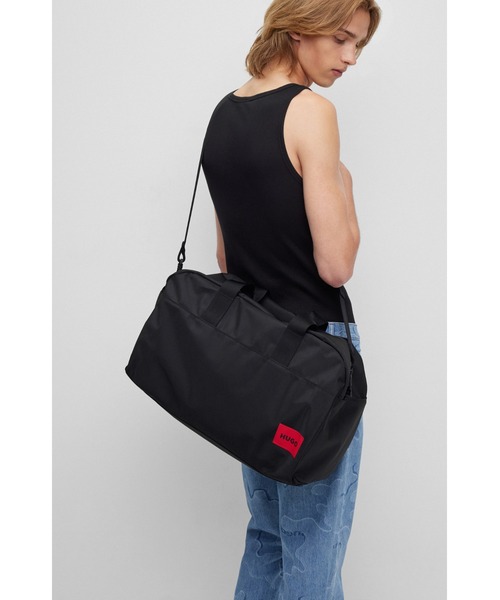 HUGO（ヒューゴ）の「レッドロゴラベル リサイクルナイロン ホールド