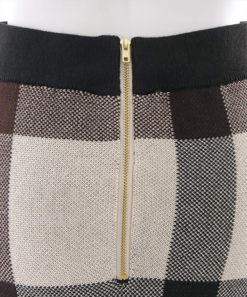 clear（クリア）の「ストレッチニットマーメイドスカート（スカート・レディース・パープル/ブラック/ブラック系その他・F）」の9枚目の写真