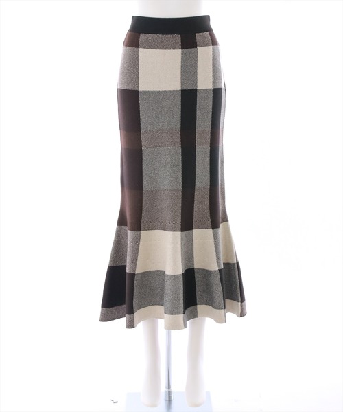 clear（クリア）の「ストレッチニットマーメイドスカート（スカート・レディース・パープル/ブラック/ブラック系その他・F）」の16枚目の写真