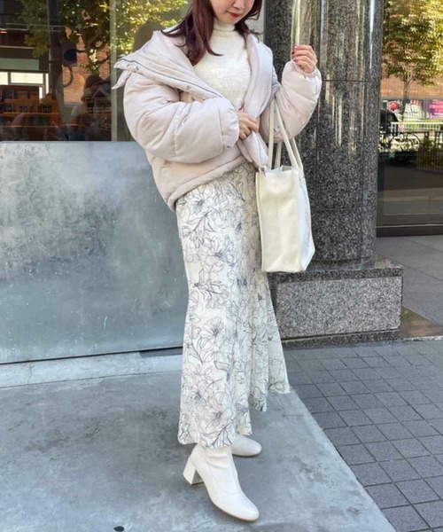 one after another NICE CLAUP(ワンアフターアナザーナイスクラップ)の「【A4サイズ収納可能】刺繍入りトリミングトートバッグ(トートバッグ・レディース・アイボリー/ブラック/ピンク・FREE)」の18枚目の写真