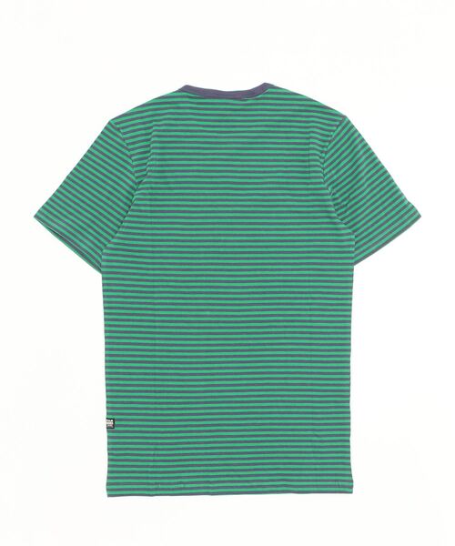G-STAR（ジースター）の「STRIPE SLIM T-SHIRT/ポケT/ストライプ（Tシャツ/カットソー・メンズ・ストライプ/ブルー系その他/ホワイト×ブラック・LARGE/MEDIUM/SMALL/X-LARGE/X-SMALL）」の9枚目の写真