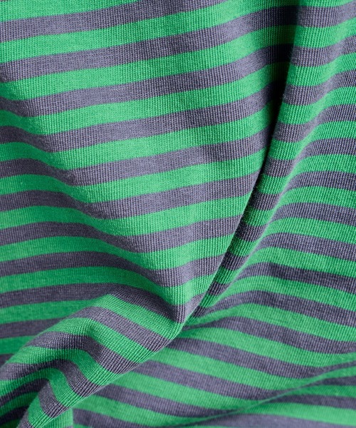 G-STAR（ジースター）の「STRIPE SLIM T-SHIRT/ポケT/ストライプ（Tシャツ/カットソー・メンズ・ストライプ/ブルー系その他/ホワイト×ブラック・LARGE/MEDIUM/SMALL/X-LARGE/X-SMALL）」の8枚目の写真