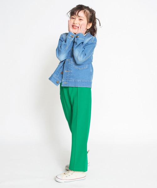 BRANSHES（ブランシェス）の「【こだわりDENIM】Gジャン（デニムジャケット・キッズ・ブルー・110/150/120/130/140）」の8枚目の写真