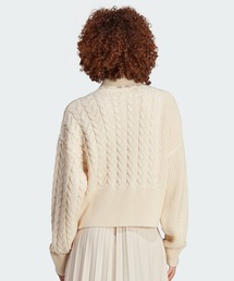 adidas（アディダス）の「ケーブルニットセーター / アディダス