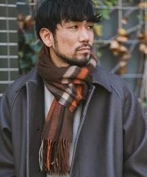 URBAN RESEARCH DOORS | カシミヤブレンドチェックマフラー(マフラー)