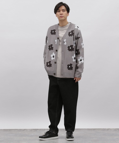 LAKOLE（ラコレ）の「スムースモックネックロングTシャツ / 181175（Tシャツ/カットソー・メンズ・ブラック/サンドグレー/ホワイト・MEDIUM/LARGE）」の6枚目の写真