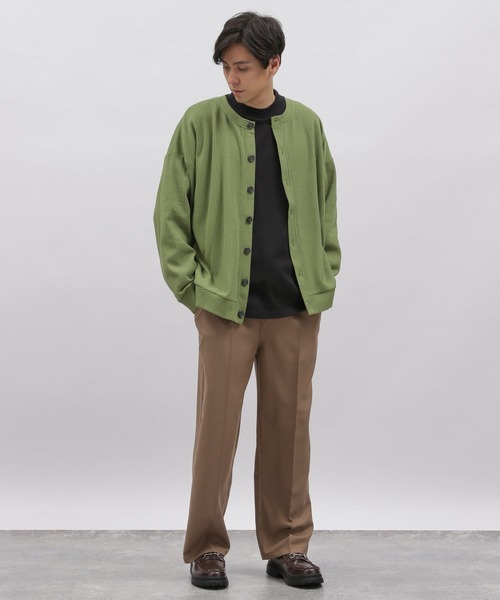 LAKOLE（ラコレ）の「スムースモックネックロングTシャツ / 181175（Tシャツ/カットソー・メンズ・ブラック/サンドグレー/ホワイト・MEDIUM/LARGE）」の5枚目の写真