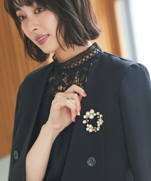 RUIRUE BOUTIQUE(ルイルエブティック)の「ブローチ(ブローチ/コサージュ・レディース・ゴールド系3/シルバー/ゴールド/ゴールド系2/ゴールド系1/ゴールド系4・FREE)」の22枚目の写真