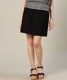 BEAUTY&YOUTH UNITED ARROWS | BYBC コットンキャンバス ウエストゴムスカート◆(スカート)