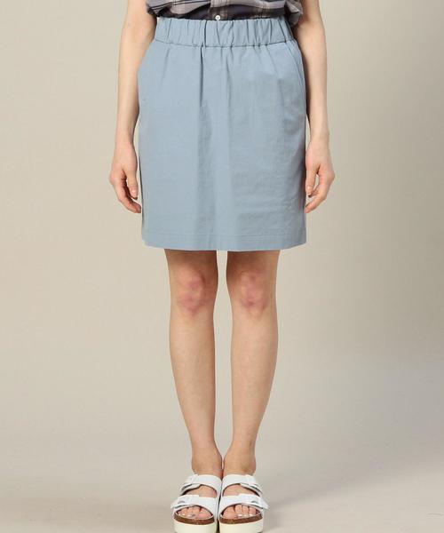 BEAUTY&YOUTH UNITED ARROWS（ビューティーアンドユースユナイテッドアローズ）の「BYBC コットンキャンバス ウエストゴムスカート◆（スカート・レディース・ブラック/ベージュ/ライトブルー・フリー）」の12枚目の写真