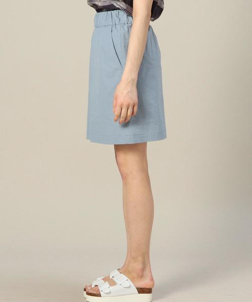 BEAUTY&YOUTH UNITED ARROWS（ビューティーアンドユースユナイテッドアローズ）の「BYBC コットンキャンバス ウエストゴムスカート◆（スカート・レディース・ブラック/ベージュ/ライトブルー・フリー）」の13枚目の写真