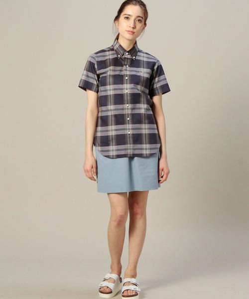 BEAUTY&YOUTH UNITED ARROWS（ビューティーアンドユースユナイテッドアローズ）の「BYBC コットンキャンバス ウエストゴムスカート◆（スカート・レディース・ブラック/ベージュ/ライトブルー・フリー）」の14枚目の写真