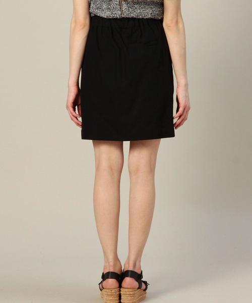 BEAUTY&YOUTH UNITED ARROWS（ビューティーアンドユースユナイテッドアローズ）の「BYBC コットンキャンバス ウエストゴムスカート◆（スカート・レディース・ブラック/ベージュ/ライトブルー・フリー）」の5枚目の写真