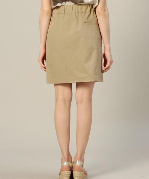 BEAUTY&YOUTH UNITED ARROWS（ビューティーアンドユースユナイテッドアローズ）の「BYBC コットンキャンバス ウエストゴムスカート◆（スカート・レディース・ブラック/ベージュ/ライトブルー・フリー）」の7枚目の写真