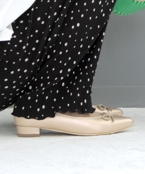 SOROTTO（ソロット）の「ポインテッドトゥ バレエシューズ/ローヒール パンプス（バレエシューズ・レディース・ライトブラウン/ライトブルー/ブラック/ホワイト/ゴールド・S/M/L/LL/3L）」の5枚目の写真