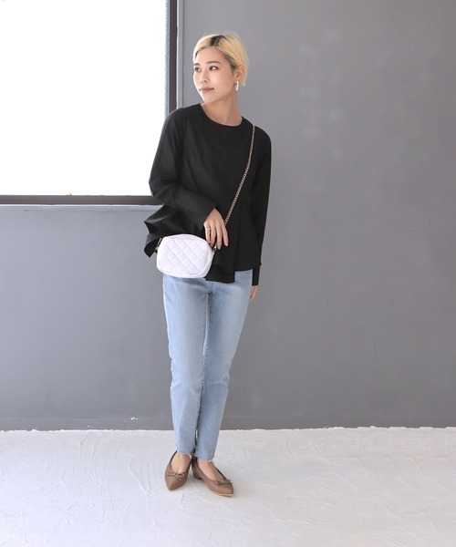 SOROTTO（ソロット）の「ポインテッドトゥ バレエシューズ/ローヒール パンプス（バレエシューズ・レディース・ライトブラウン/ライトブルー/ブラック/ホワイト/ゴールド・S/M/L/LL/3L）」の21枚目の写真