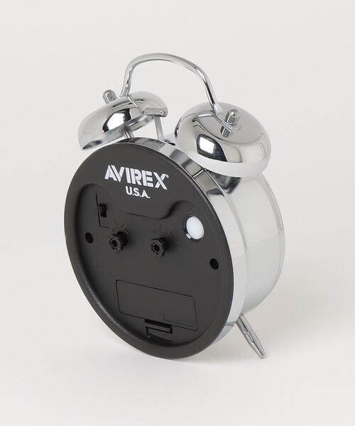 AVIREX（アヴィレックス）の「【直営店限定】ALARM CLOCK / アラーム クロック / 目覚まし時計 / AVIREX / アヴィレックス（その他雑貨・レディース・ホワイト・F）」の2枚目の写真
