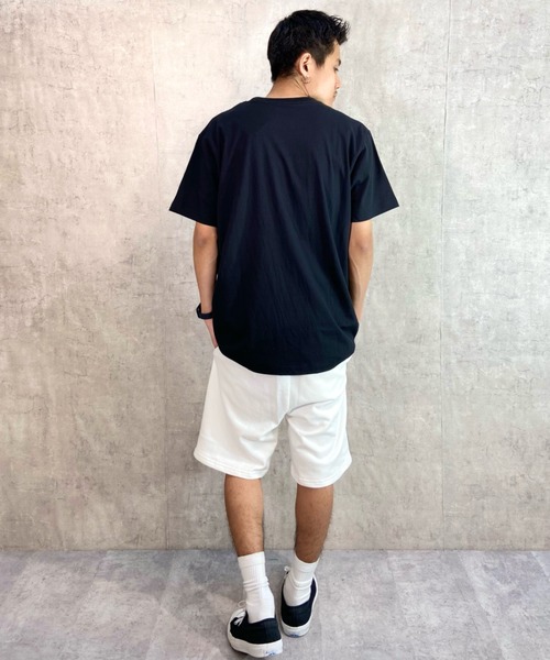 RVCA(ルーカ)の「RVCA/ルーカ ロゴプリントTシャツ ロゴT/クルーネックTシャツ ワンポイント BD041-230(Tシャツ/カットソー・メンズ・ホワイト×レッド/グリーン/ブラック×レッド・L/XL/M)」の13枚目の写真
