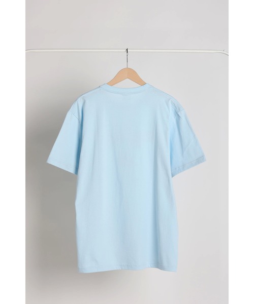 WoM（ワム）の「WOM FACE T SHIRT（Tシャツ/カットソー・レディース・ライトブルー/オフホワイト/スミクロ・SMALL/MEDIUM/LARGE）」の6枚目の写真